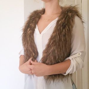 Forever 21 Faux Fur Vest